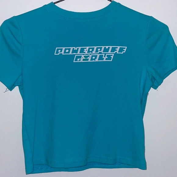 Tops - Blue Power Puff Girls Blue Crop